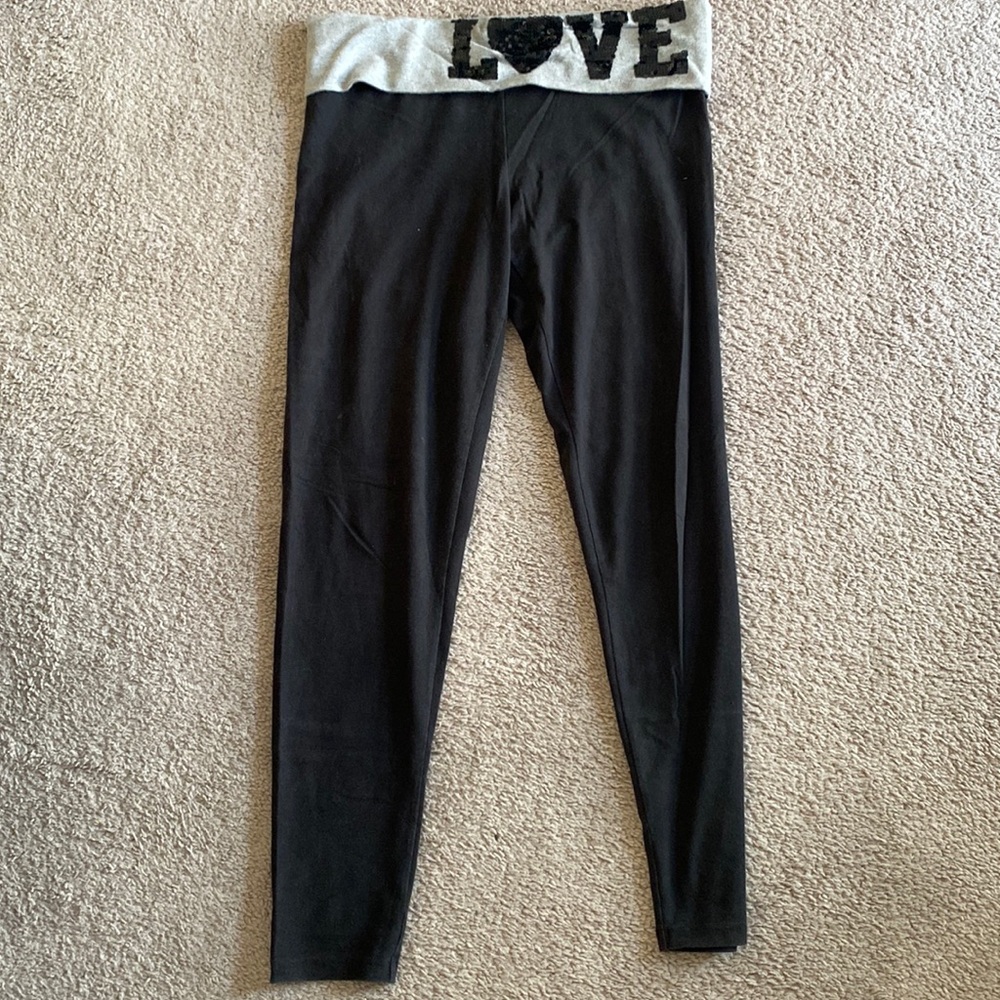 Victoria’s Secret LOVE leggings black/M